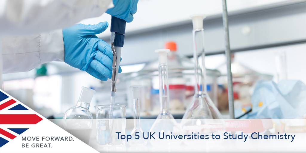 İngiltere'deki en iyi 5 kimya eğitimi veren üniversite
